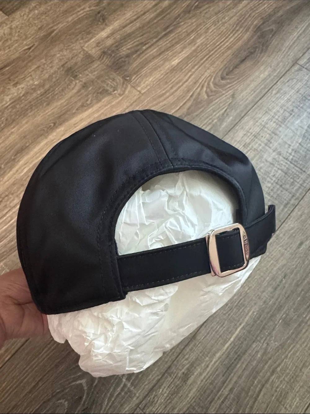 Gucci Logo Web Nylon Baseball Cap
